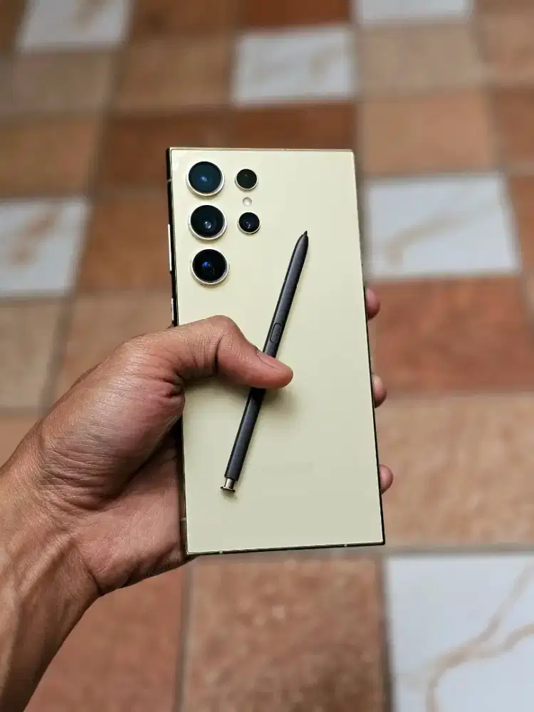 Samsung S24 Ultra 12/512GB Resmi Sein Yellow Lengkap