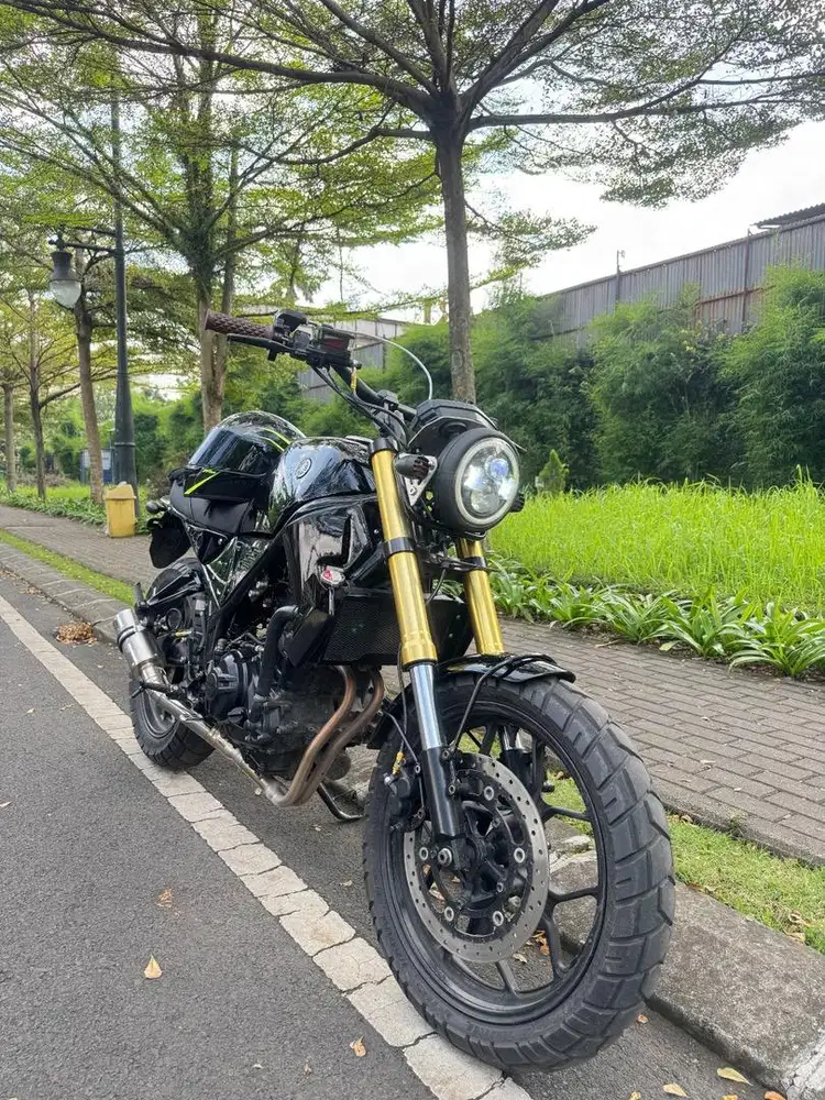 Yamaha MT25 custom scrambler