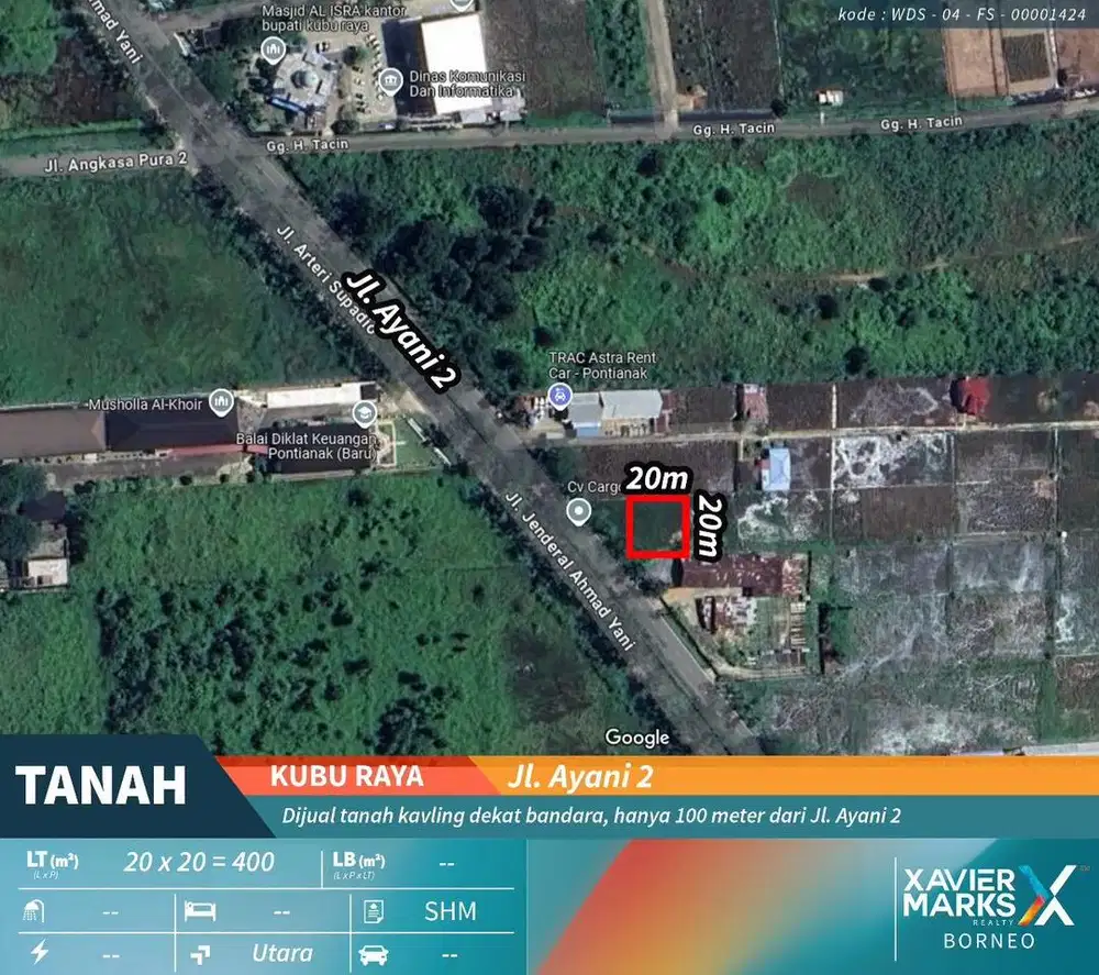 Dijual Tanah di Area Berkembang – Potensi Tinggi!