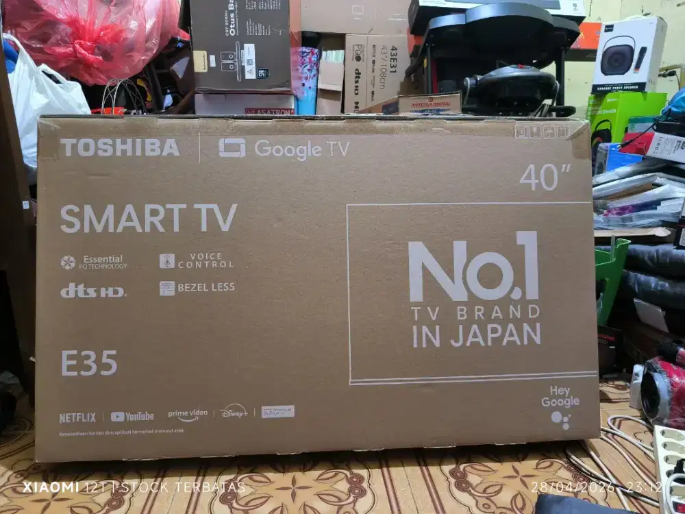 Toshiba Smart Tv Google Digital 40 Inchi. Baru. Garansi Resmi. BisaCOD