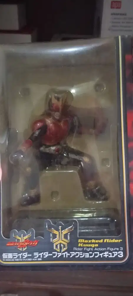 Di jual CEPAT collection figure Kamen rider KUUGA & Kamen rider 1