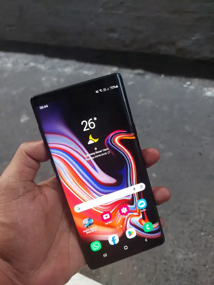 Samsung Note 9 Sein ram 6/128 Hp ajah