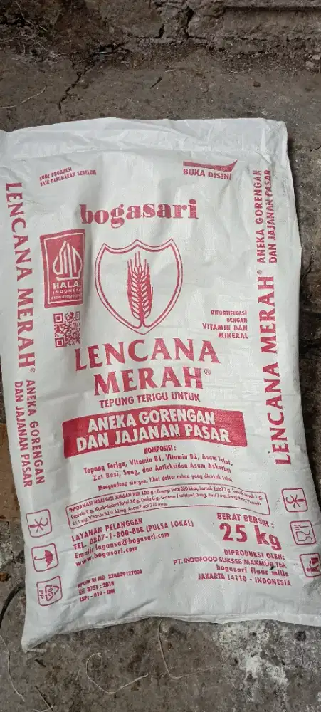 Jual karung lencana merah