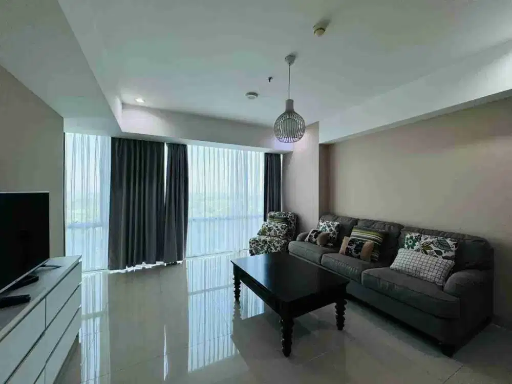Disewakan U Residence Tower 2 Full Furnished 1 Bedroom Golf View Pertahun