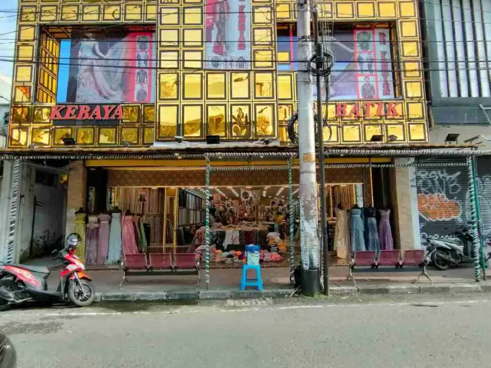 Dijual murah Toko pinggir jalan utama Urip Sumoharjo dekat Galeria