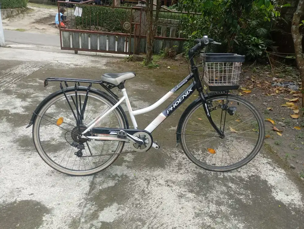 sepeda phoenix keranjang