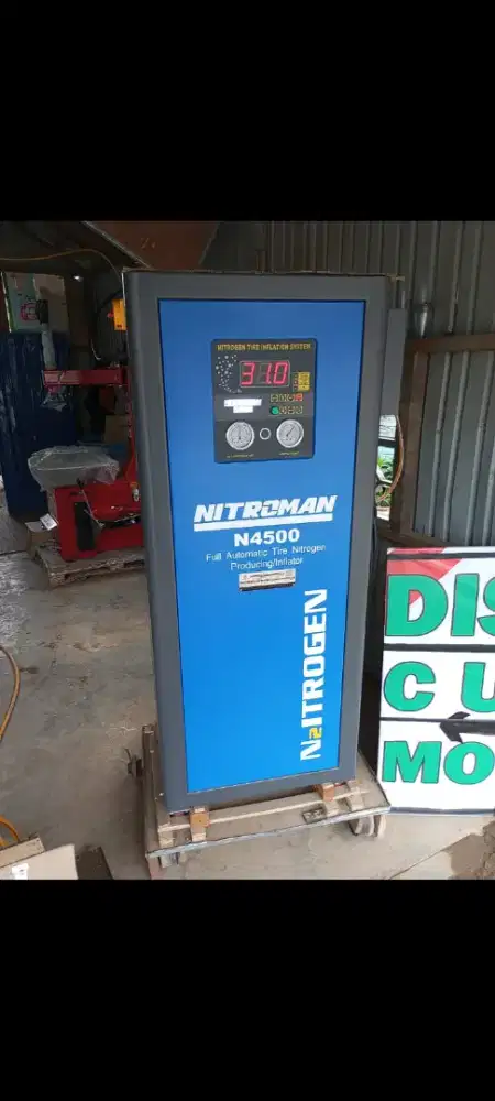 Di Jual Alat pembuka ban, mesin nitrogen ban, dan kompresor angin