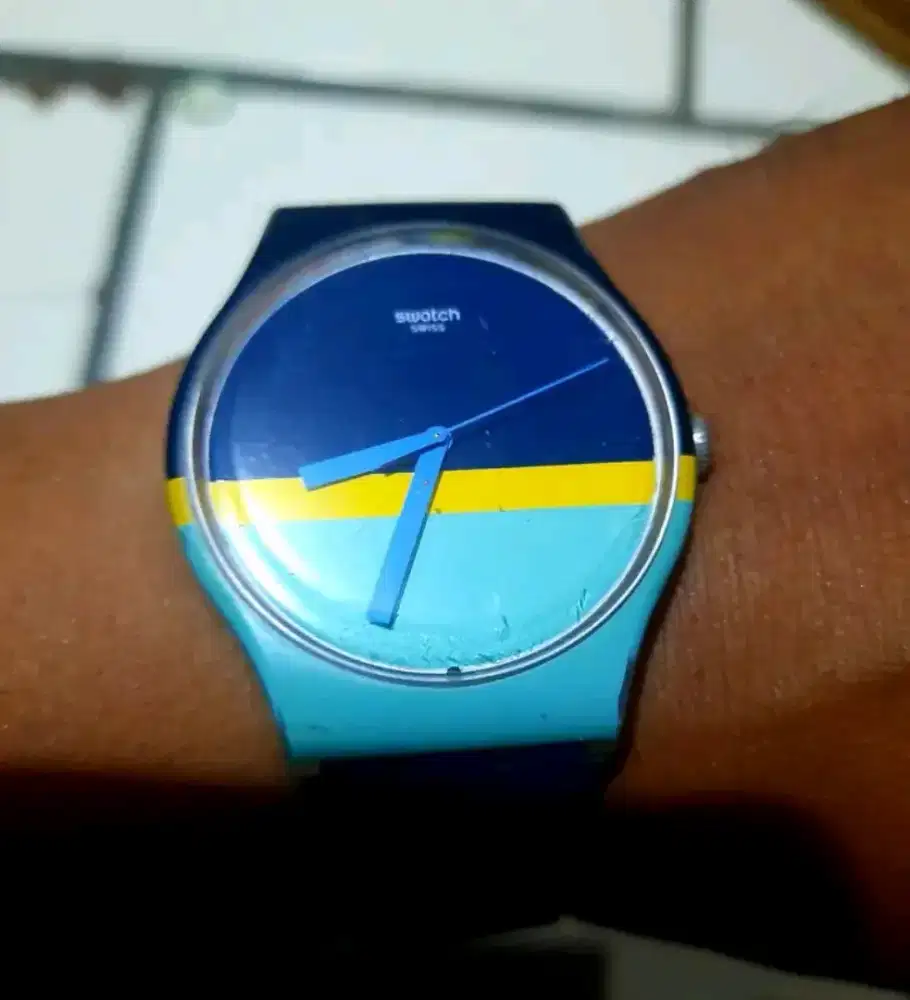 Jam Swatch New gen kondisi Normal