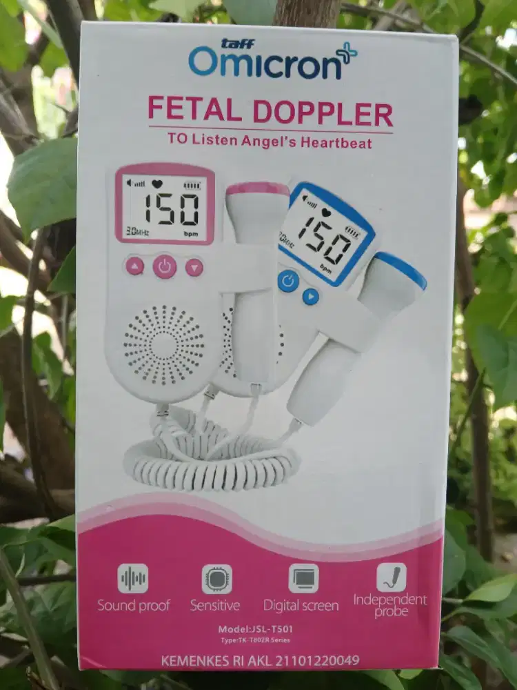 Fetal Doppler Alat Deteksi Jantung Janin Bayi