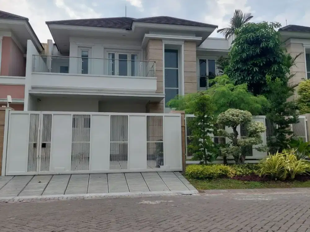 JUAL Rumah Baru Gress Full Furnish PURI GALAXY Cluster terdepan Bougenville Clove Surabaya