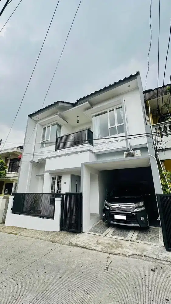 Sewa Rumah 2 Lantai di pondok jaya XI, Mampang jakarta selatan
