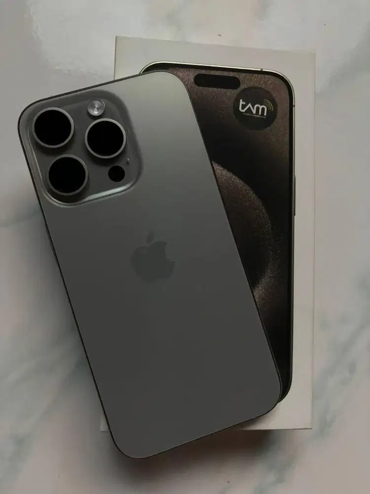 IPHONE 15 PRO 128 ex IBOX ( jual cepat)