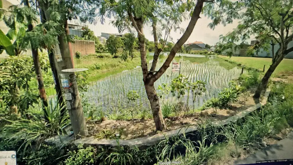 Dijual cepat lahan sangat strategis bebas banjir cocok lahan bisnis