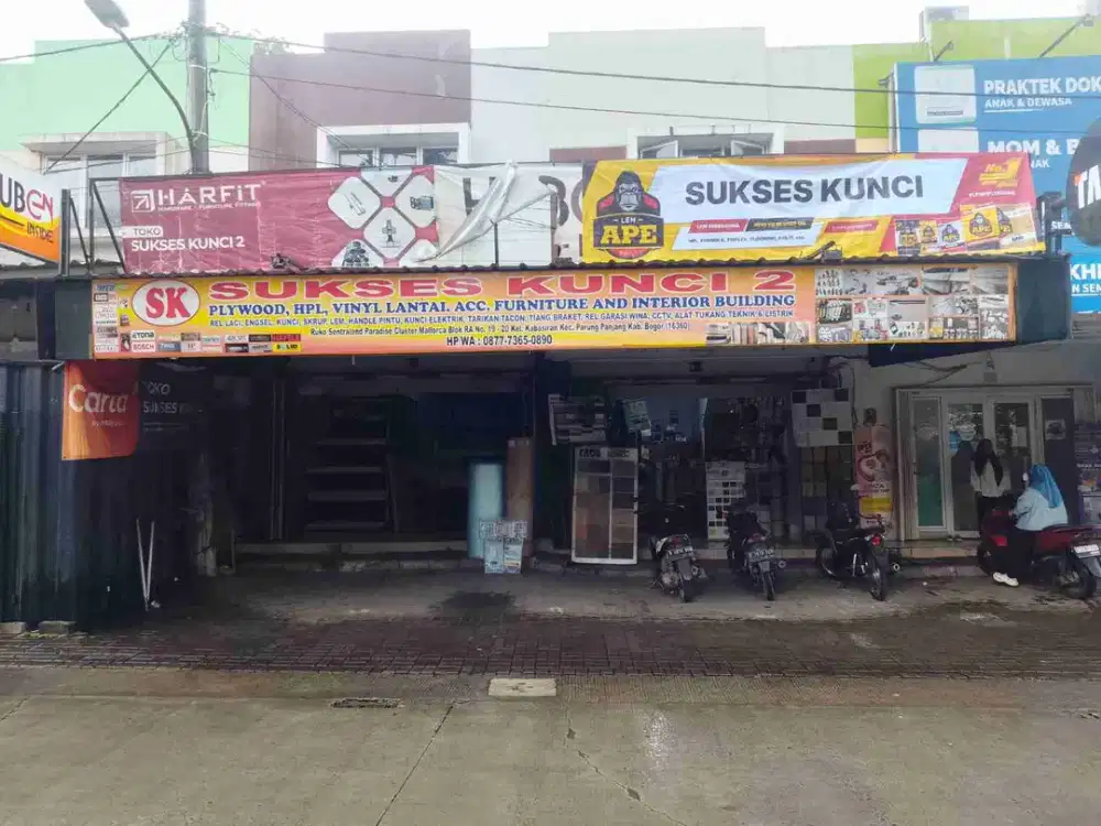 Ruko gandeng, bagus, lokasi di sentralend paring panjang