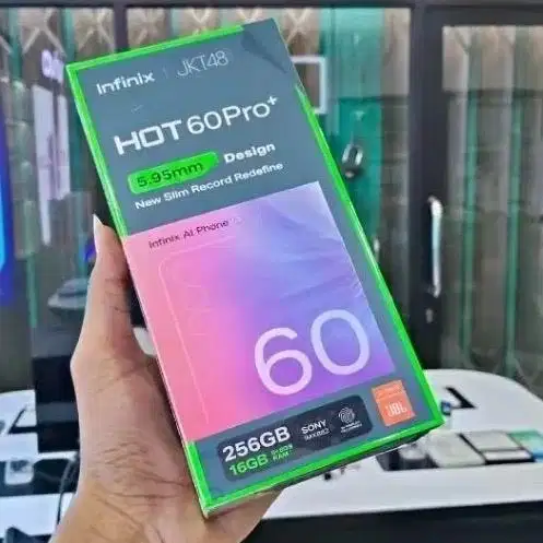 INFINIX HOT 60 PRO+ 8/256 GARANSI RESMI 1 TAHUN SEGEL