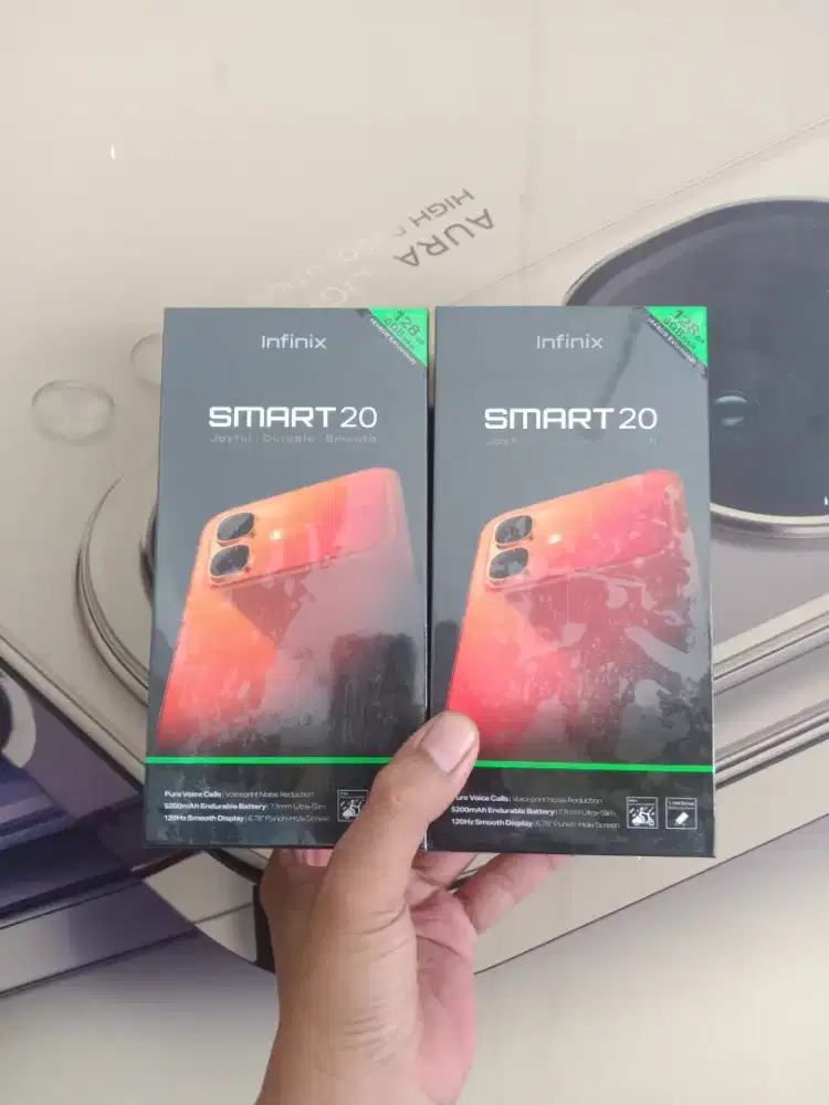 Fast respon WA Infinix Smart 20 4+4/128 Garansi resmi 1thn