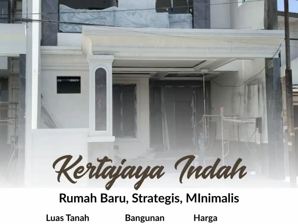 Rumah Kertajaya Indah, Minimalis, Baru