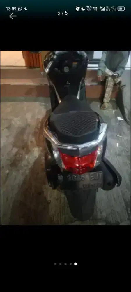 jual motor N-Max 2016 surat komplit+ faktur motor cakep