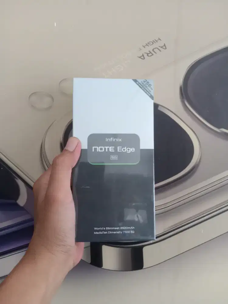 Fast respon WA Infinix Note Edge 5G 8+8/256 Garansi resmi 1thn