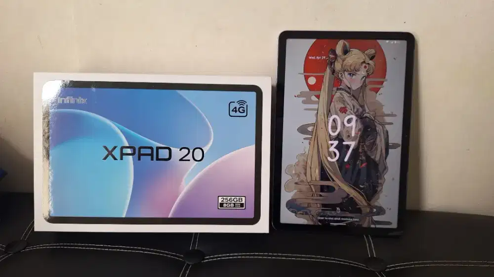 INFINIX XPAD 20 4G 11 inch warna dreamy purple cuantik mulusss