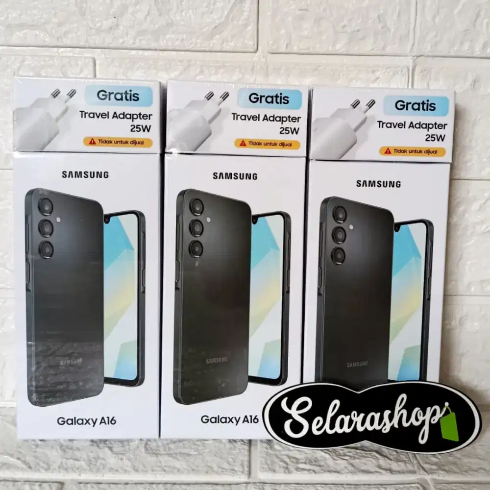 SAMSUNG A16 4G 8/128 BARU GARANSI RESMI