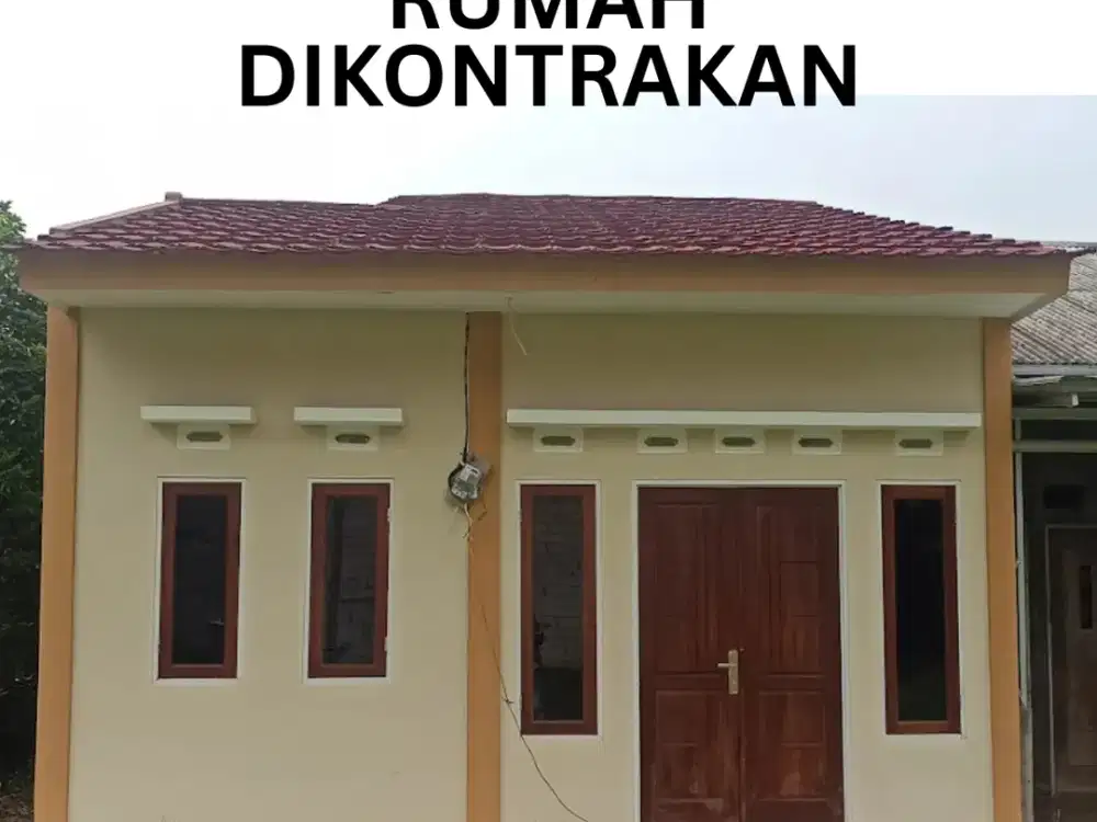 Rumah Di Kontrakan Tahunan / 6 Bulanan