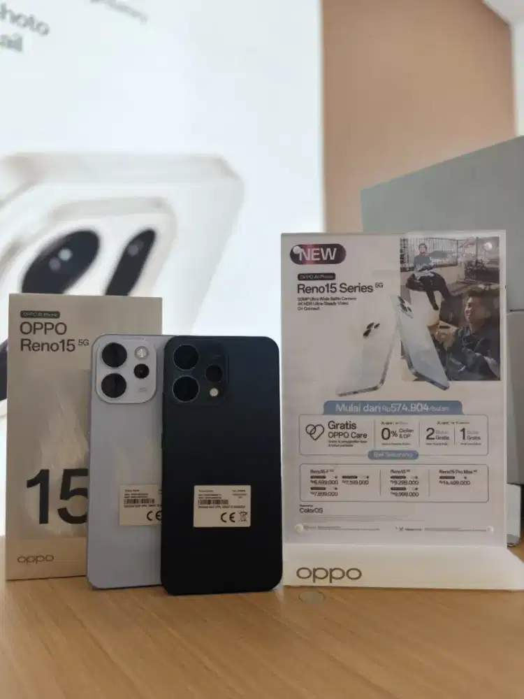 KHUSUS HARI INI OPPO RENO 15 5G 8/256GB HARGA SPESIAL AKHIR BULAN