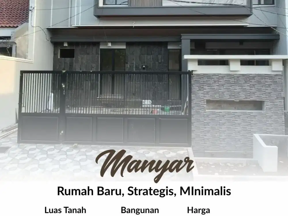 Rumah Baru Manyar, 2 lantai