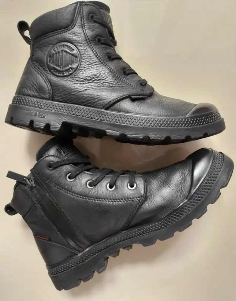 Jual sepatu boots kulit palladium ORIGINAL