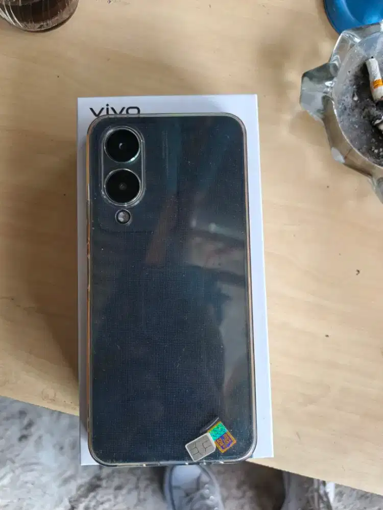 Vivo Y17s Black 6/128 Mulus Fullset No Minus
