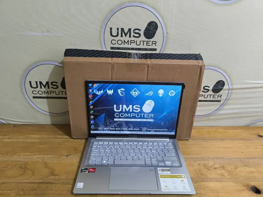 ASUS M1405Y AMD RYZEN 7-7730U RAM 16GB SSD 512GB GARANSI ON