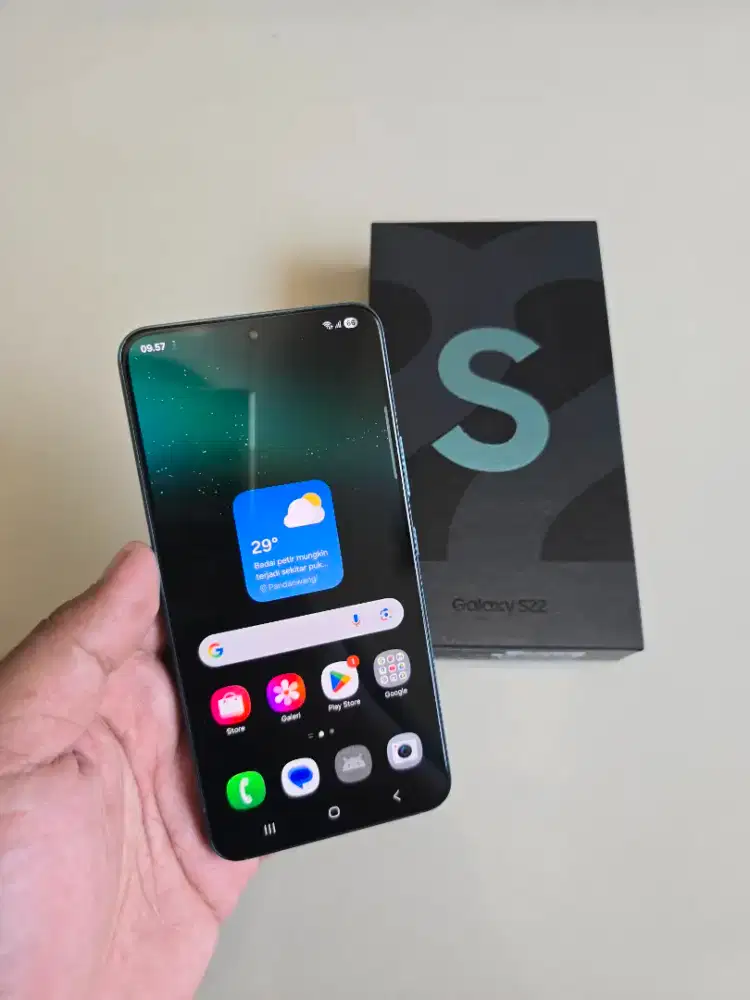 Samsung S22 5G 8/256 SEIN Resmi Indo Fullset Normal Mulus Murah