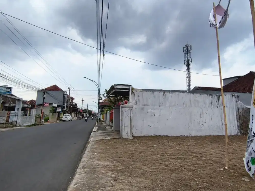 Tanah poros jalan Bumiayu Kota Malang lokasi Strategis