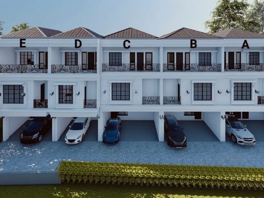 Rumah dijual Brand New American Clasic Modern dan Strategis