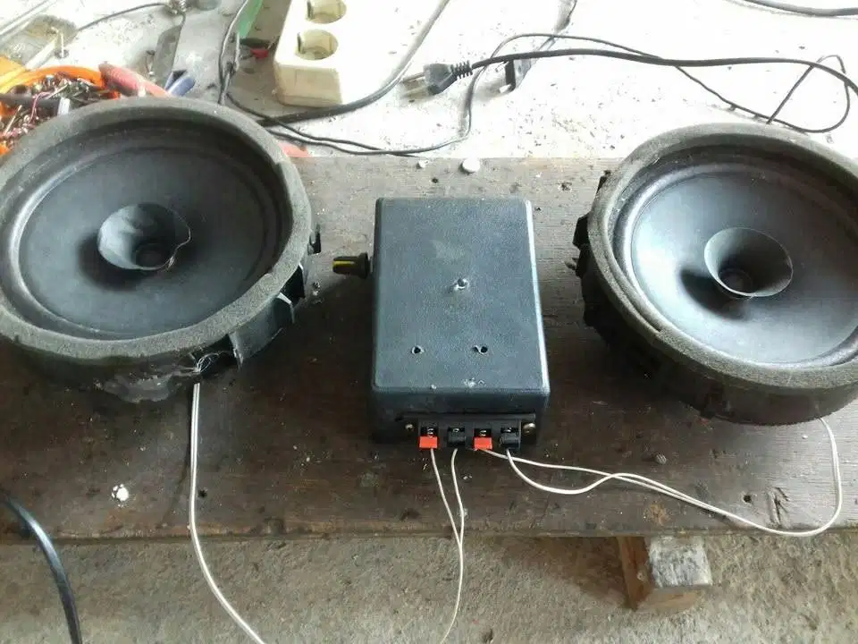 Amply power hanya 12 volt