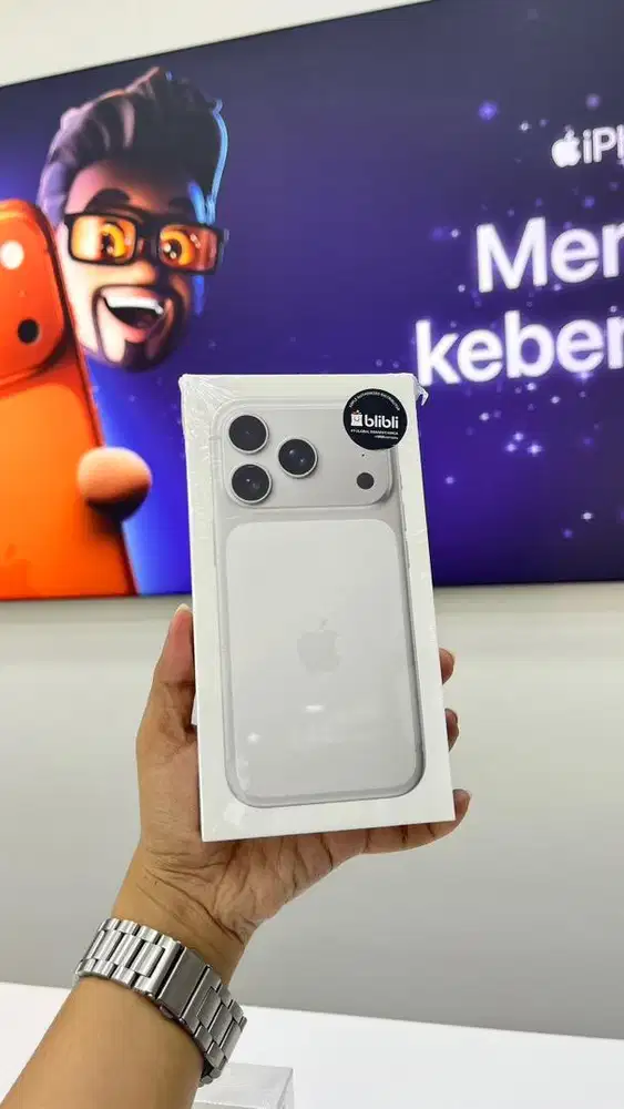 Iphone 17 Pro 256 Silver New Garansi Resmi Blibli/GDN
