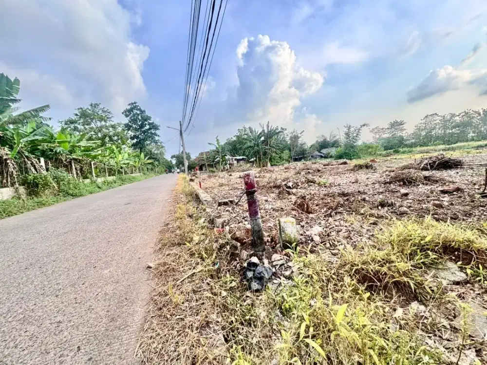 Tanah Dijual 1 Jut-an/m2, Dekat Stasiun Jatake BSD