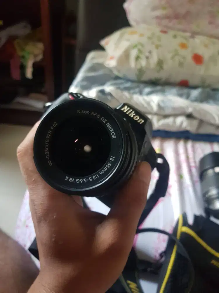 Jual Nikon D3300 + Lensa kit no vignete