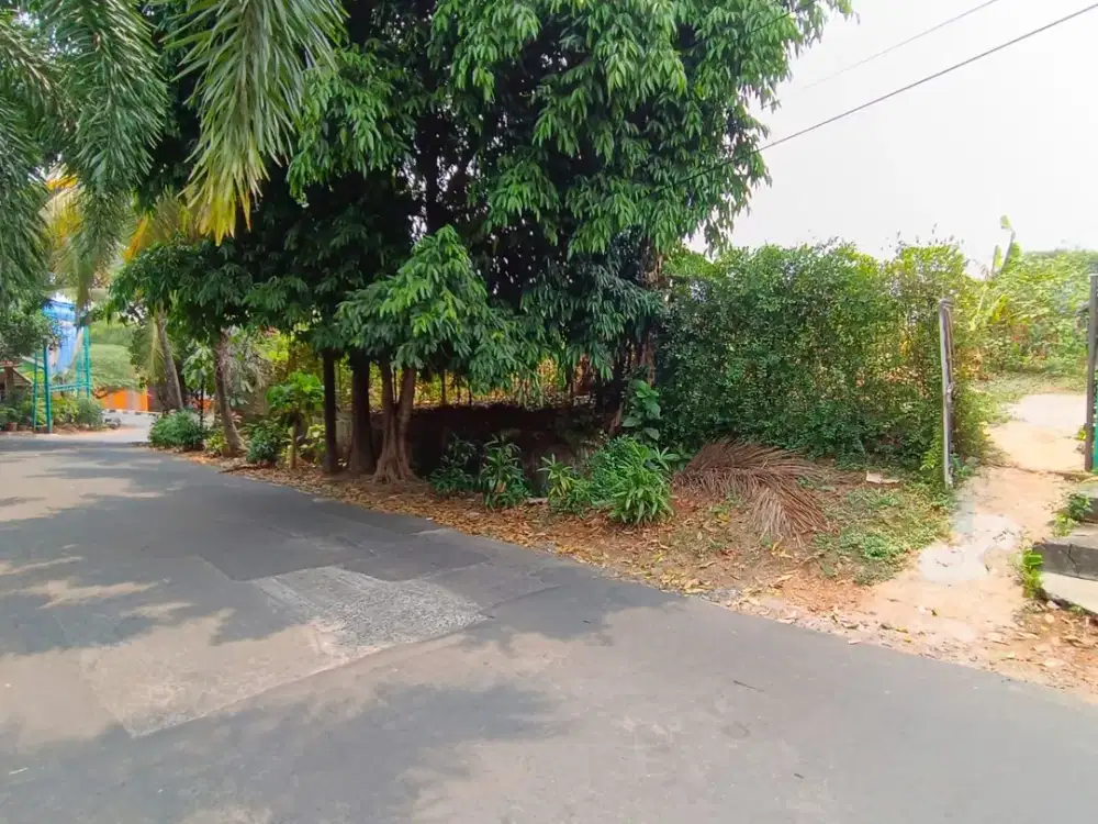 Tanah di Pinggir Jalan Posisi Hook Dekat Sekolah Dian Didaktika Cinere Depok