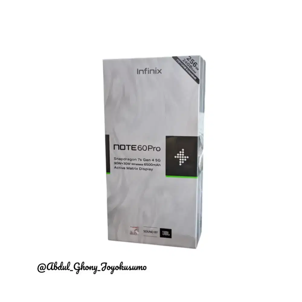 Infinix Note 60 Pro 5G 12/256 Titanium NEW