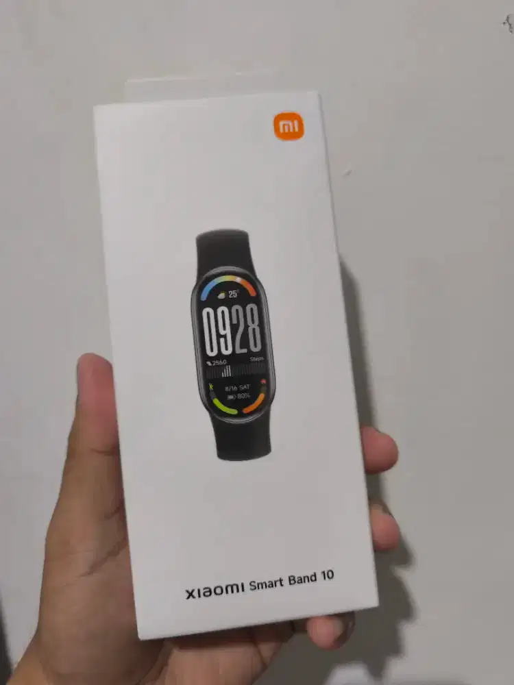 Xiaomi Smart Band 10 New Original / belum dipakai. Masih Segel