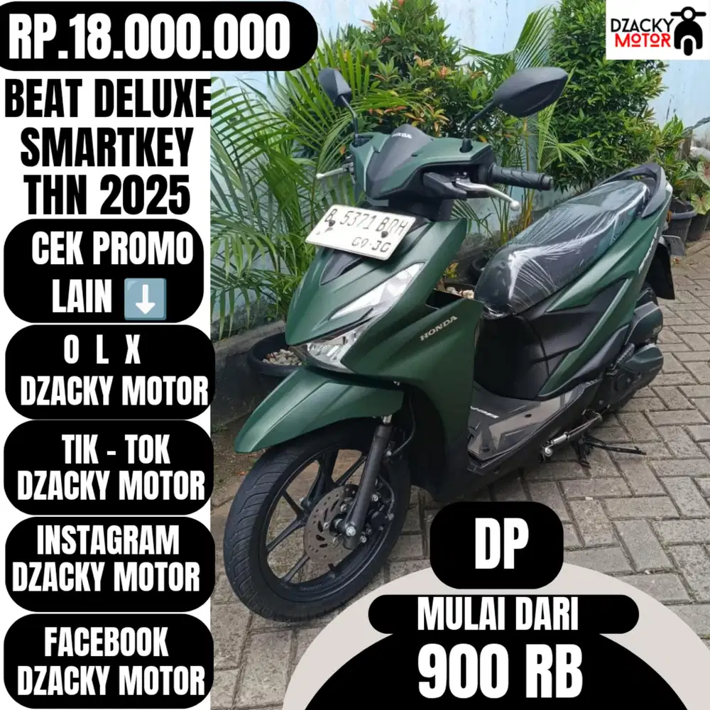 BEAT DELUXE SMARTKEY 2025 SECOND LIKE NEW