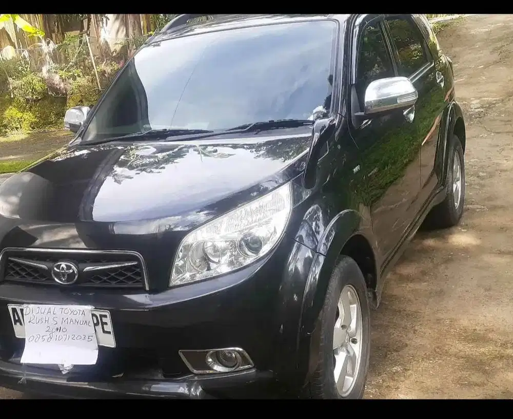 Dijual Toyota Rush Tahun 2010 Manual Tipe S
