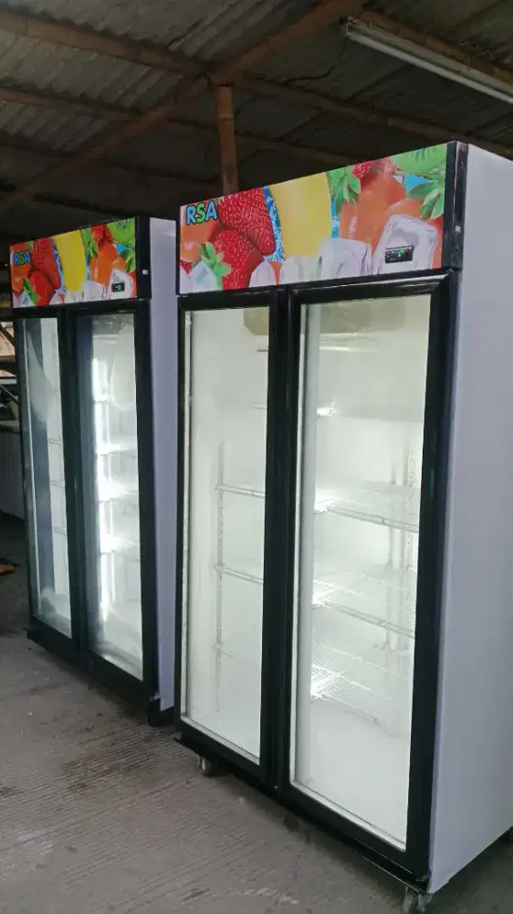 Chillir showcase 2 pintu mrk RSA AB 800 L