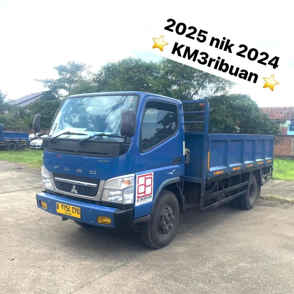 2025 nik 2024 CDD Mitsubishi Colt Diesel Canter bak besi triway cargo