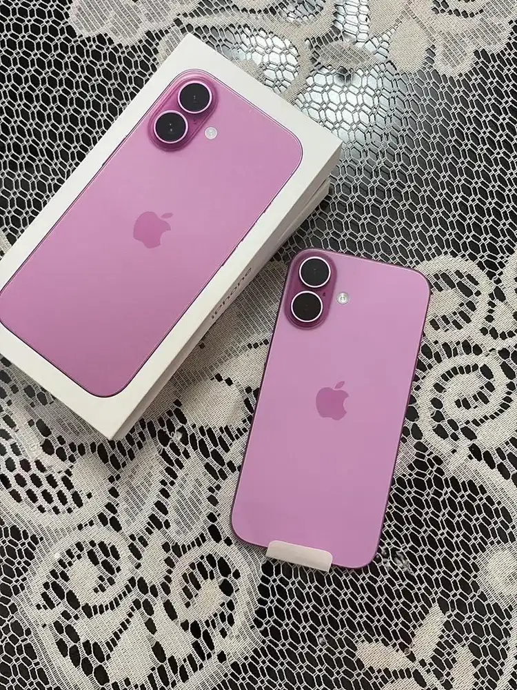 Jual / TT iPhone 16 128Gb Pink iBox BH 100%
