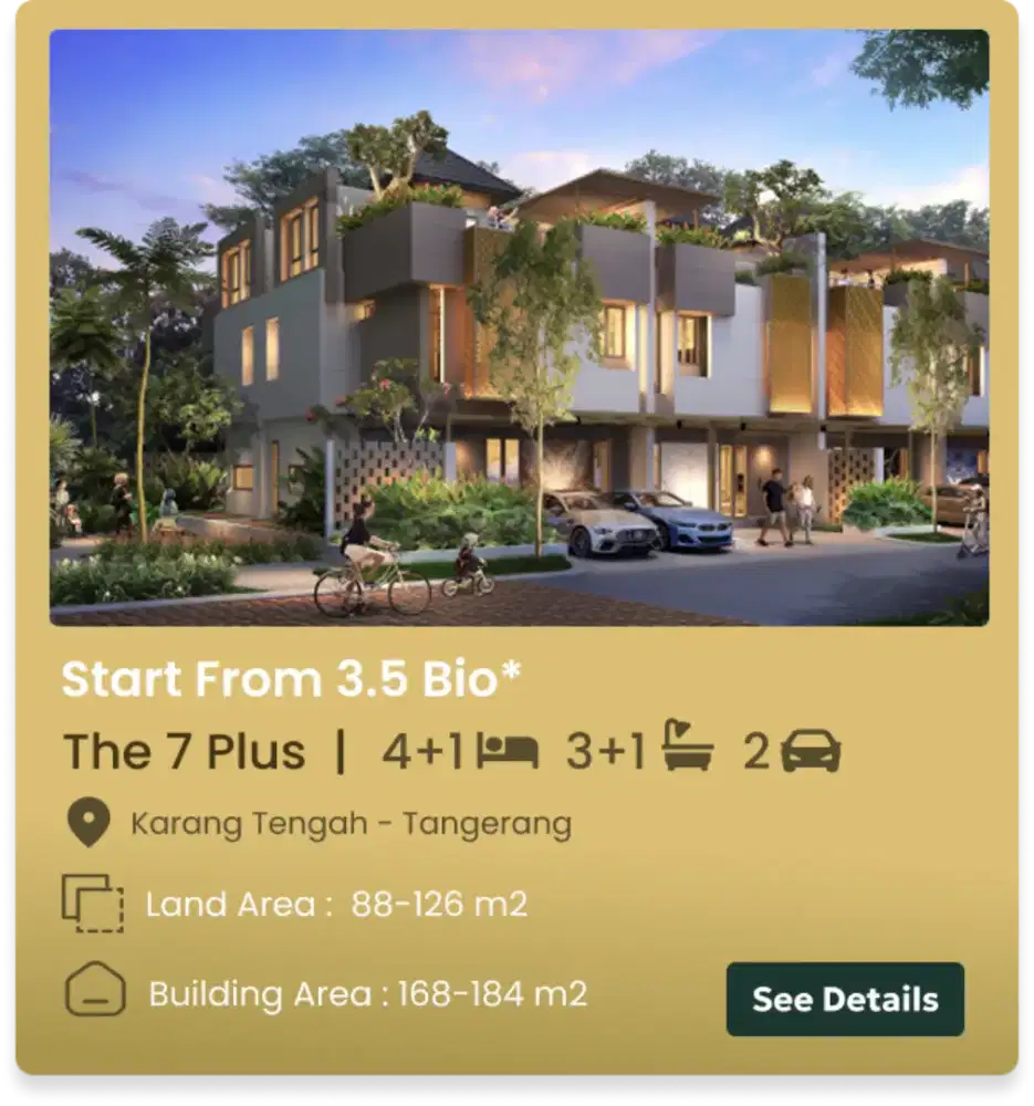 135 Juta Disewakan Rumah Puri 11 Residence Karang Tengah