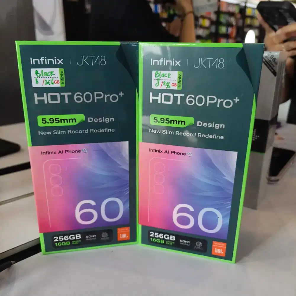Infinix Hot 60 Pro+ Ram 8+8/256 Promo