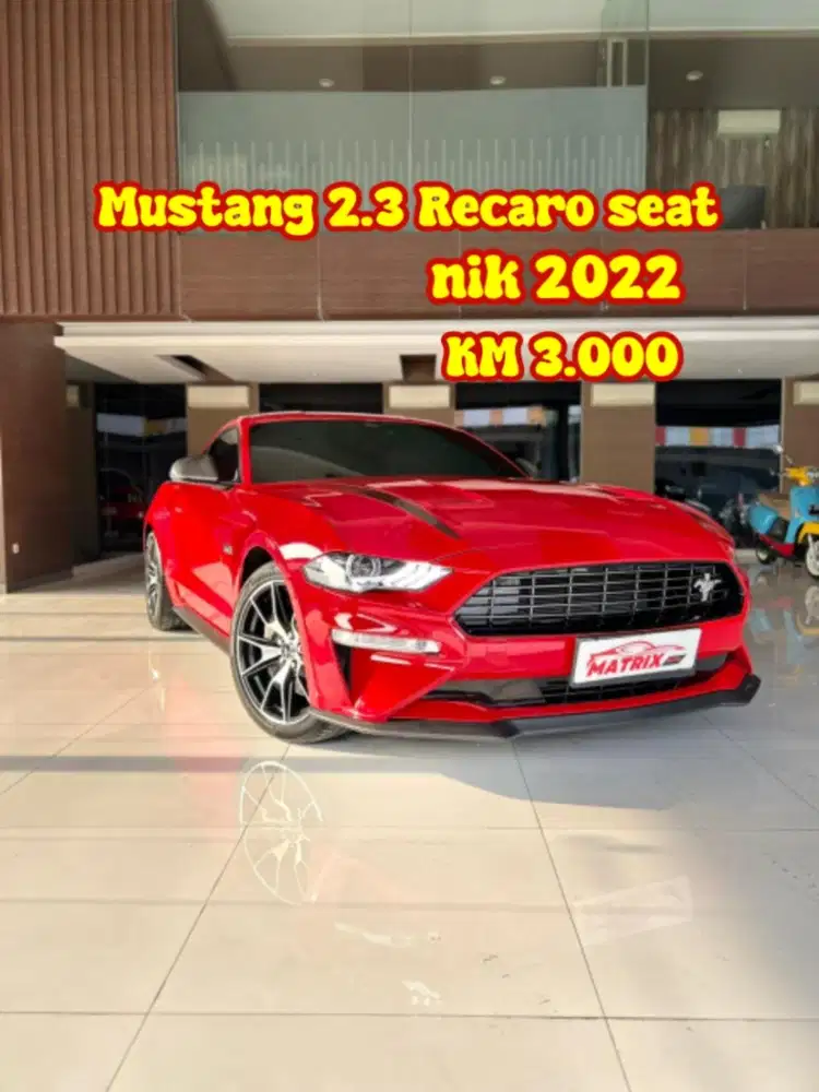 Ford Mustang 2.3 Recaro seat AT Matic 2023 nik 2022