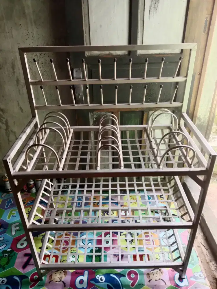 Rak Piring aluminium